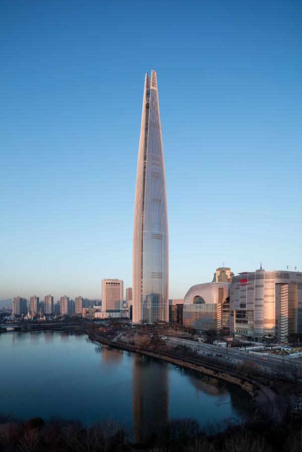 Kohn Pedersen Fox Seoul Korea Lotte World Tower skycraper highest builiding
